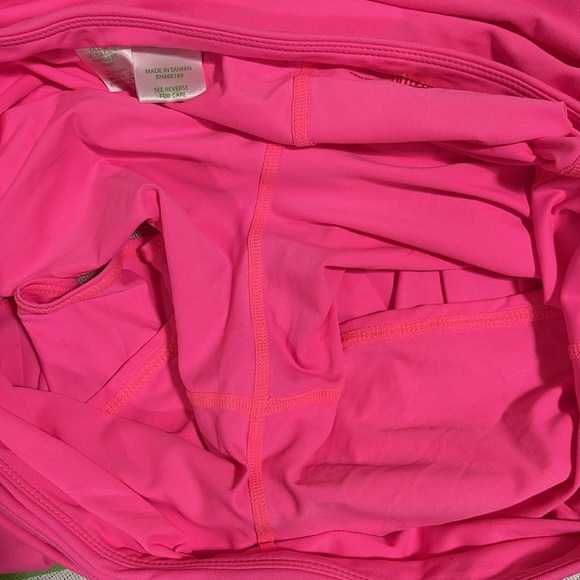 Lilly Pulitzer Luxletic Hot Pink Taye Skort Size Large NWOT - Picture 7 of 12